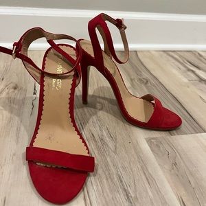 Red hot high heels NEW